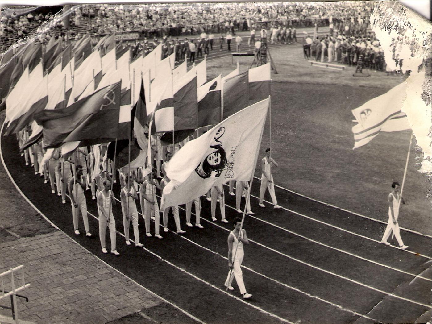 Otwarcie na stadionie przy Sulechowskiej-22 lipca 1965r.